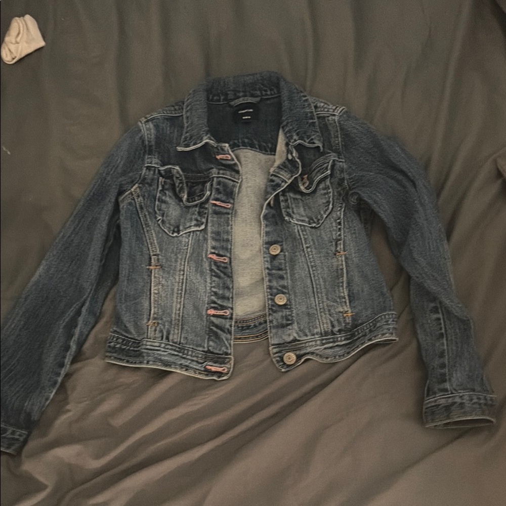 Classic Blue Denim Jacket - Girls Casual Trucker